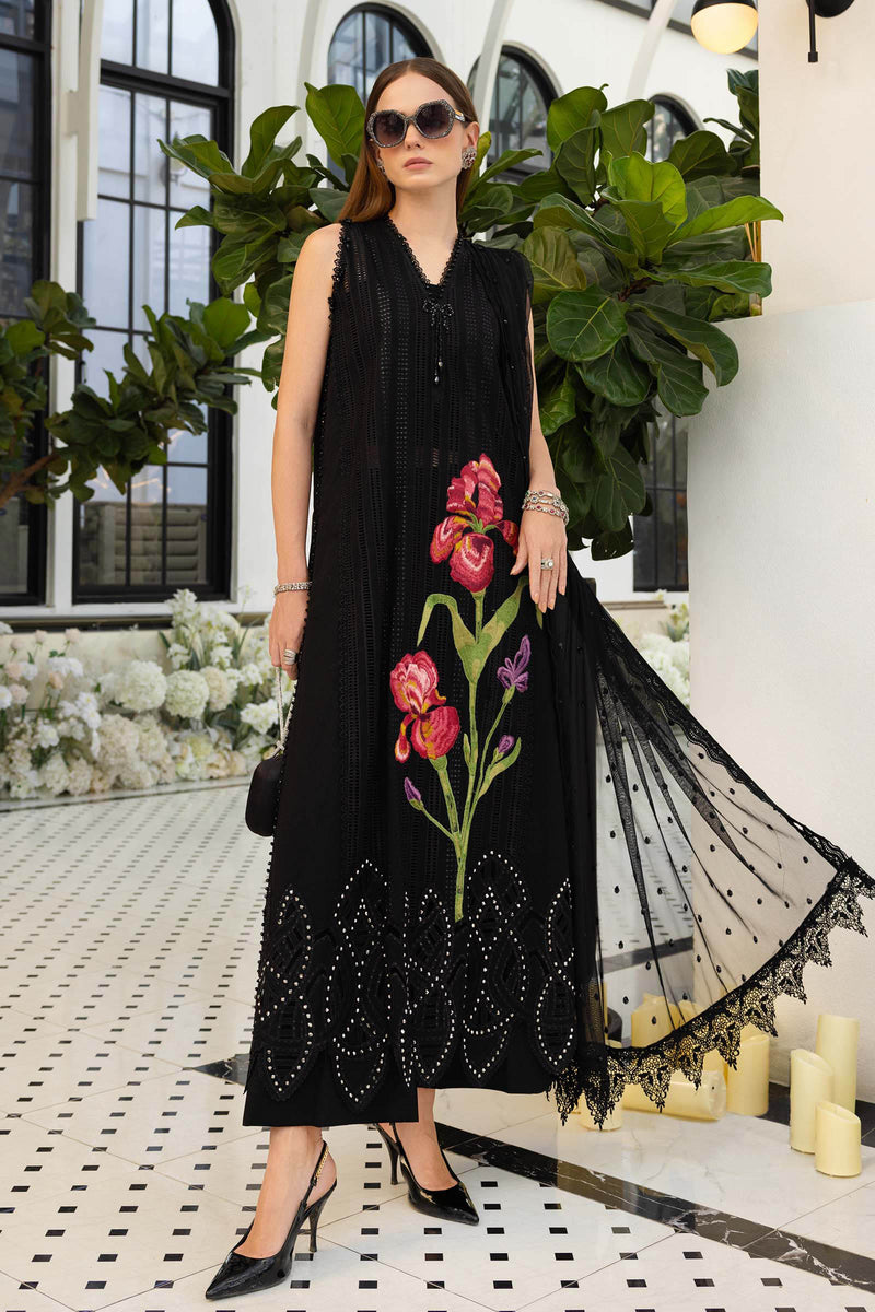 Maria B | luxury Lawn 26 | EL-26-10 by Maria B - Designer Dress  - Type : Ladies Clothes - Available at Libayah - 100% Original 