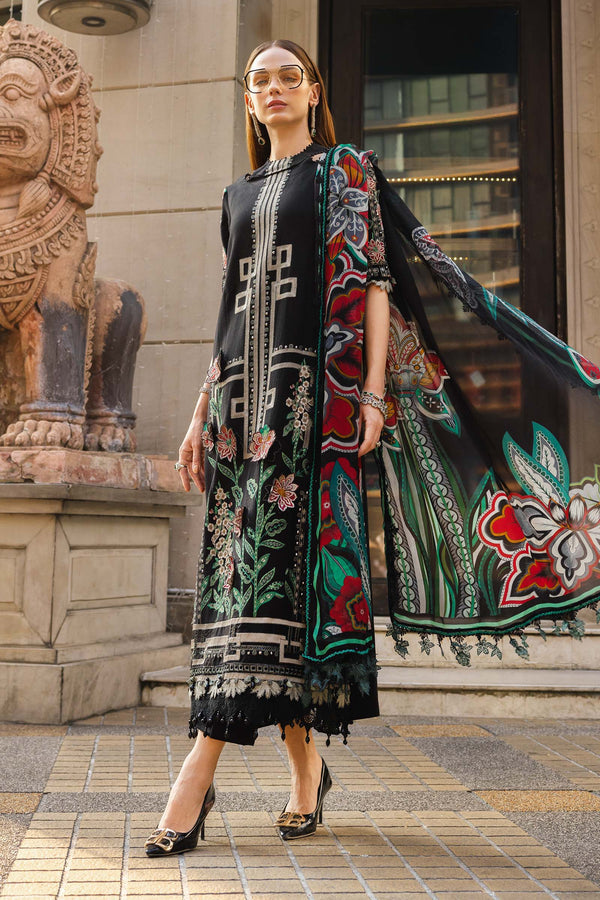 Maria B | luxury Lawn 26 | EL-26-11 by Maria B - Designer Dress  - Type : Ladies Clothes - Available at Libayah - 100% Original 