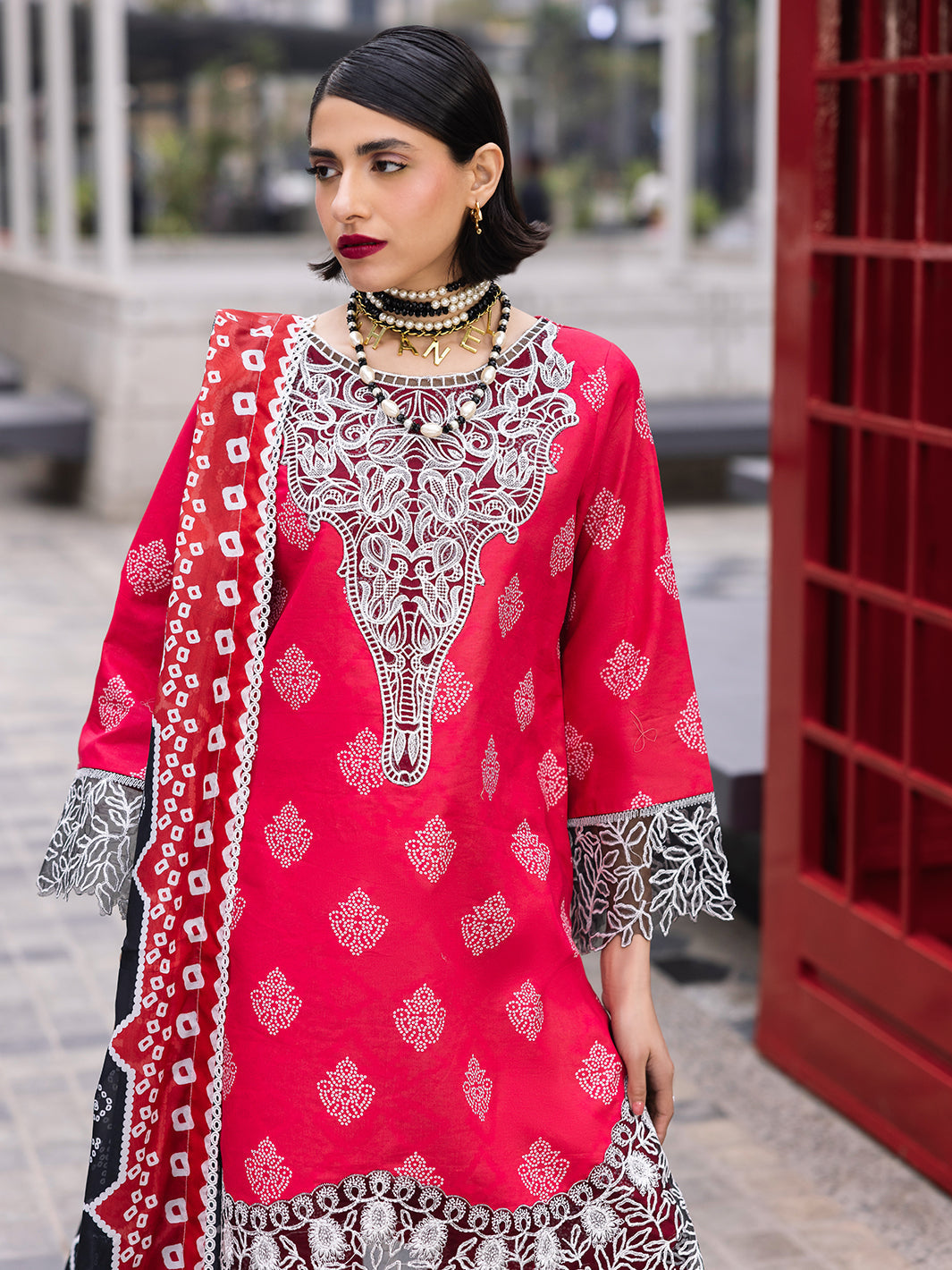 Mahnur | Broadway Luxury Lawn 25 | Azelea by Mahnur - Designer Dress - Type: Ladies Clothes - Available at Libayah - 100% Original