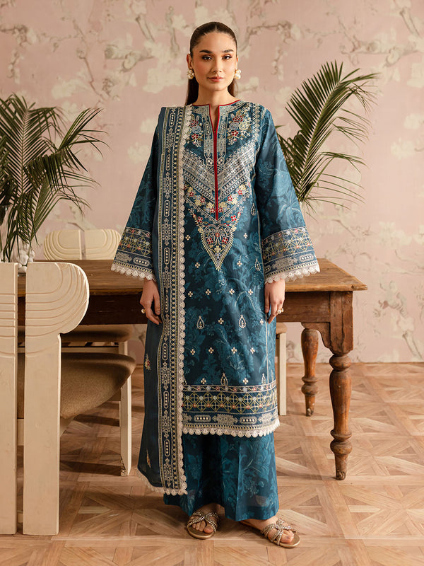 Mahnur | Leila Printkari Edit 25 | LP - 11 by Mahnur - Designer Dress - Type: Ladies Clothes - Available at Libayah - 100% Original