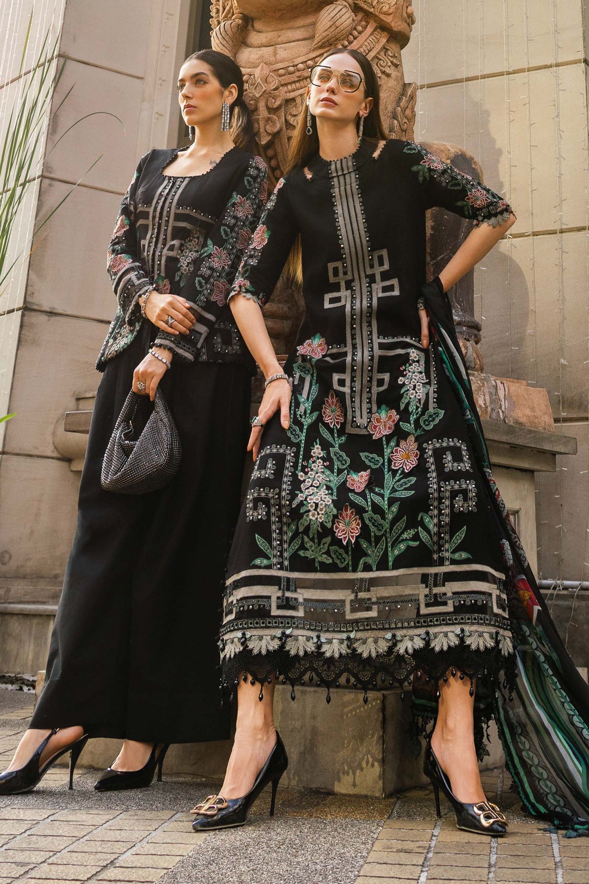 Maria B | luxury Lawn 26 | EL-26-11 by Maria B - Designer Dress  - Type : Ladies Clothes - Available at Libayah - 100% Original 
