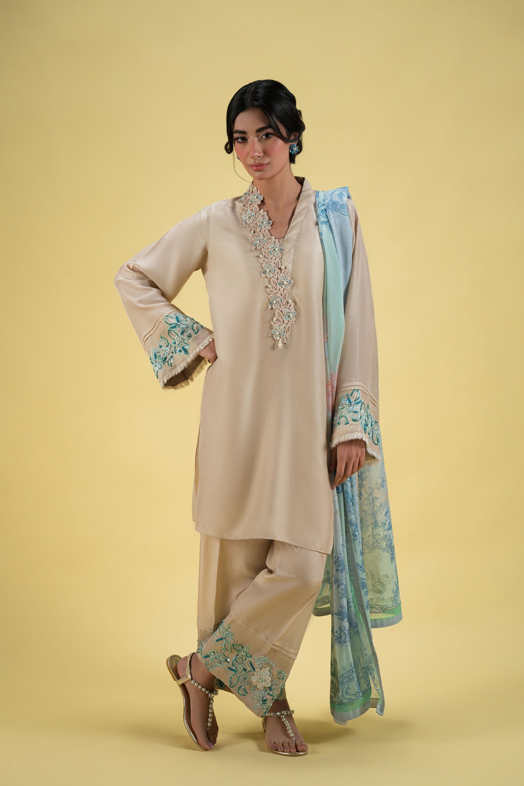 Ammara Khan | Sia 25 | D-12 by Ammara Khan - Designer Dress - Type: Ladies Clothes - Available at Libayah - 100% Original