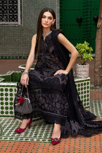 Maria B | Luxury Lawn 25 | D-2512-B by Maria B - Designer Dress - Type: Ladies Clothes - Available at Libayah - 100% Original
