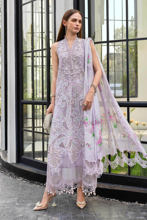 Maria B | luxury Lawn 26 | EL-26-12 by Maria B - Designer Dress  - Type : Ladies Clothes - Available at Libayah - 100% Original 