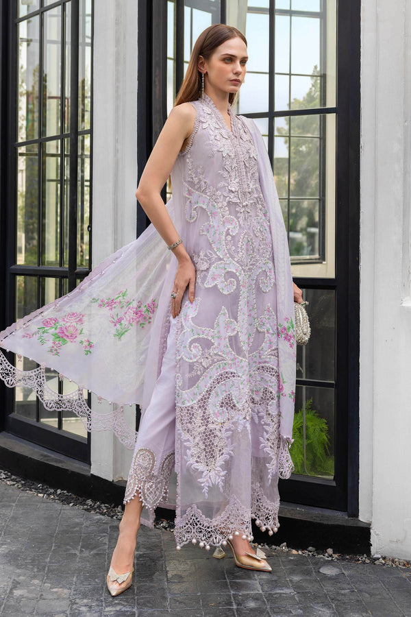 Maria B | luxury Lawn 26 | EL-26-12 by Maria B - Designer Dress  - Type : Ladies Clothes - Available at Libayah - 100% Original 