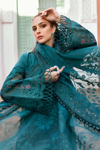 Maria B | Luxury Lawn 25 | D-2513-B by Maria B - Designer Dress - Type: Ladies Clothes - Available at Libayah - 100% Original