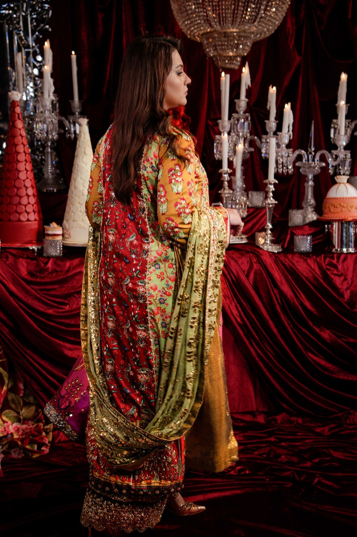 Sable Vogue | Laal Bagh Bridal Collection |SLB-1573 by Sable Vogue - Designer Dress  - Type : Ladies Clothes - Available at Libayah - 100% Original 