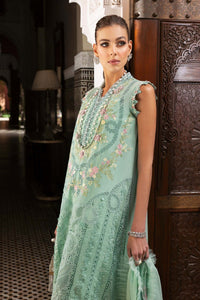 Maria B | Luxury Lawn 25 | D-2514-A by Maria B - Designer Dress - Type: Ladies Clothes - Available at Libayah - 100% Original