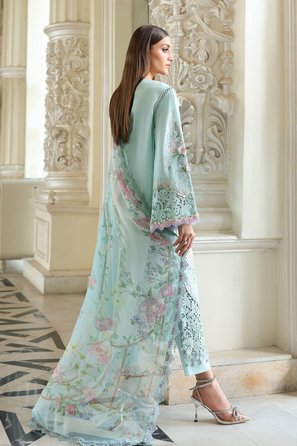 Maria B | luxury Lawn 26 | EL-26-15 by Maria B - Designer Dress  - Type : Ladies Clothes - Available at Libayah - 100% Original 