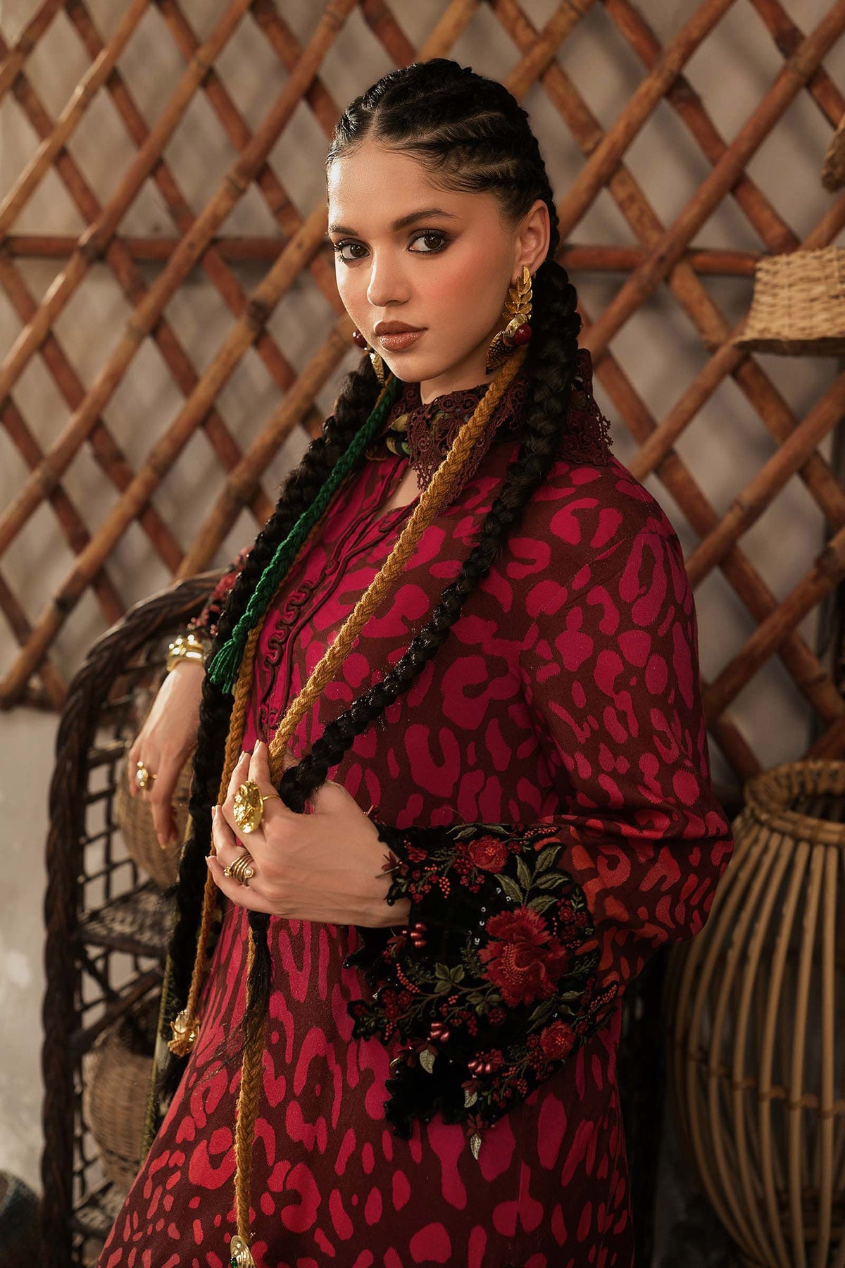 Maria B | M Prints Winter Fall 2026 | MPT-3101-A by Maria B - Designer Dress  - Type : Ladies Clothes - Available at Libayah - 100% Original 