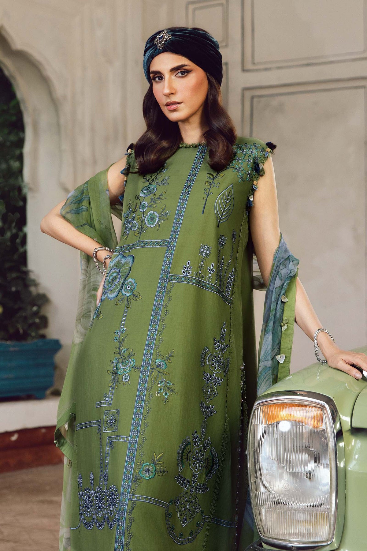 Maria B | M Prints Winter 25 |  MPT-2701-A