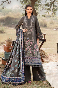 Maria B | M Prints Winter 24 | MPT-2401-A by Maria B - Designer Dress  - Type : Ladies Clothes - Available at Libayah - 100% Original 