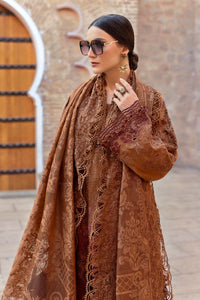 Maria B | Luxury Lawn 25 | D-2501-B by Maria B - Designer Dress - Type: Ladies Clothes - Available at Libayah - 100% Original