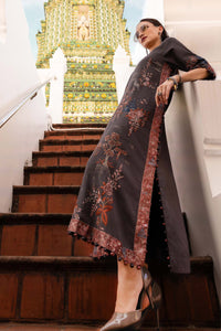 Maria B | M Prints Winter 25 | MPT-2801-B by Maria B - Designer Dress  - Type : Ladies Clothes - Available at Libayah - 100% Original 