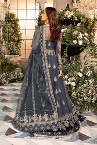 Maria B | Mbroidered Formals 24| Organza Suit | BD-2901 by Maria B - Designer Dress  - Type : Wedding Dress - Available at Libayah - 100% Original 