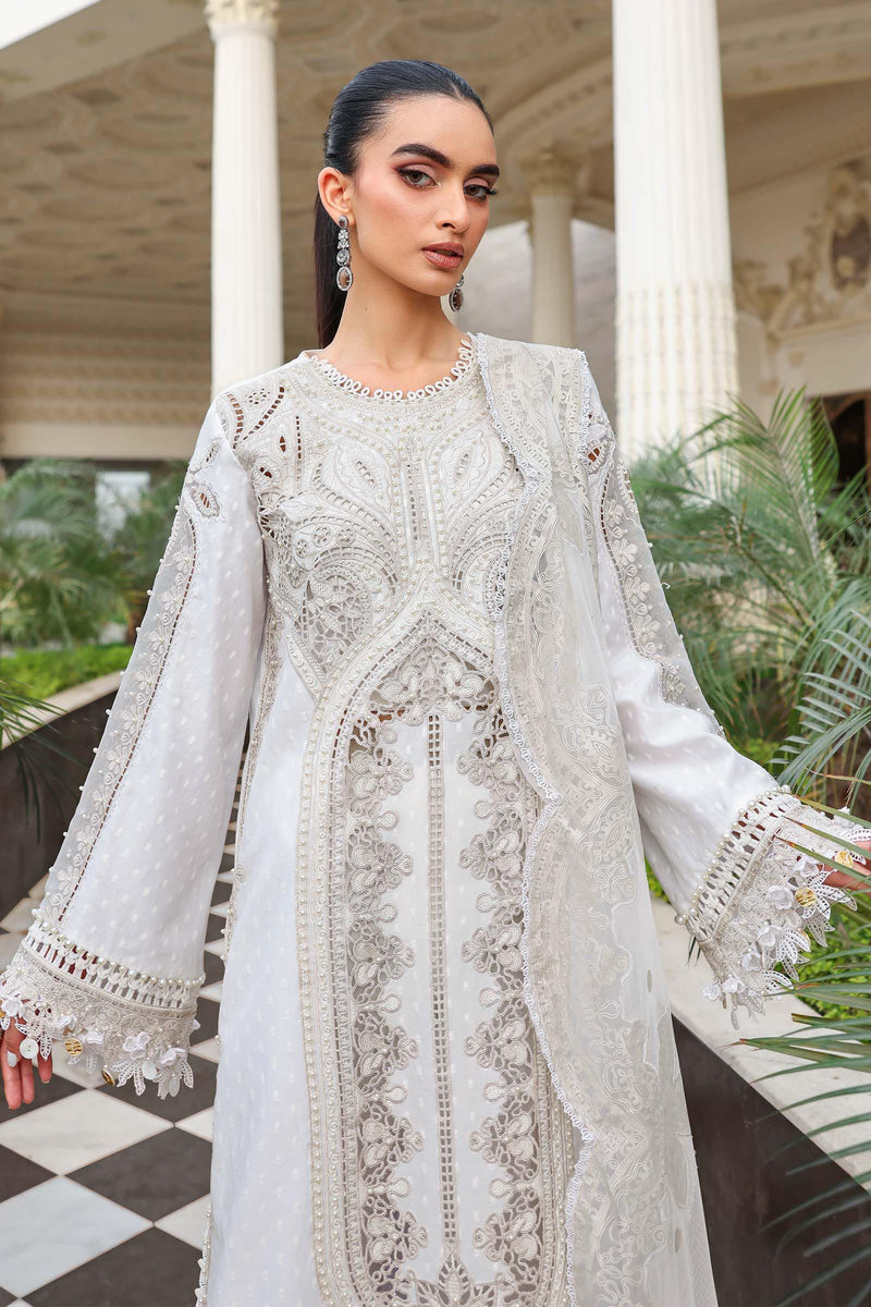 Maria B | luxury Lawn 26 | EL-26-01 by Maria B - Designer Dress  - Type : Ladies Clothes - Available at Libayah - 100% Original 