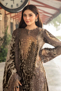 Maria B | Winter Luxe 24 | Velvet DL-1201 by Maria B - Designer Dress  - Type : Ladies Clothes - Available at Libayah - 100% Original 