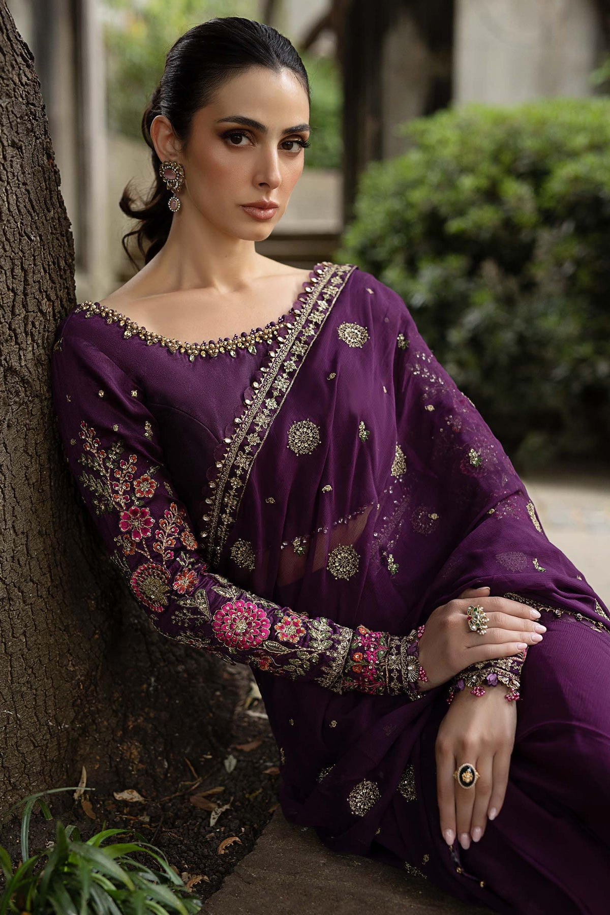 Maria B | Soiree Formals 25 | WF-09-01 by Maria B - Designer Dress - Type : Ladies Clothes - Available at Libayah - 100% Original 