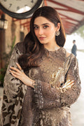 Maria B | Winter Luxe 24 | Velvet DL-1201 by Maria B - Designer Dress  - Type : Ladies Clothes - Available at Libayah - 100% Original 