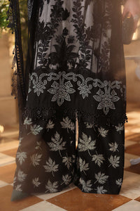 Maria b | Chiffon Formals 26 | MPC-26-101-Black by Maria B - Designer Dress  - Type : Ladies Clothes - Available at Libayah - 100% Original 