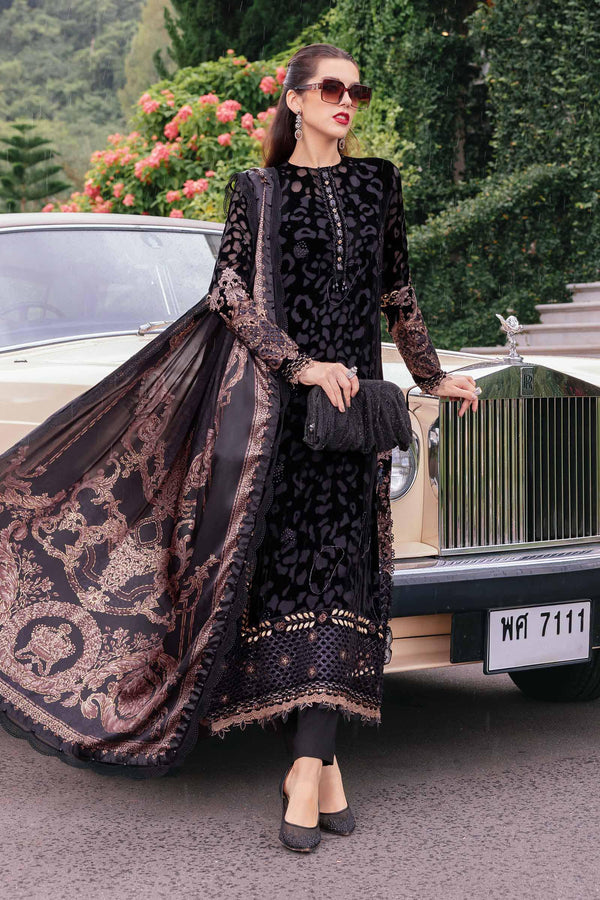 Maria B | Winter Luxe 25 | WL-1301 by Maria B - Designer Dress - Type : Ladies Clothes - Available at Libayah - 100% Original 