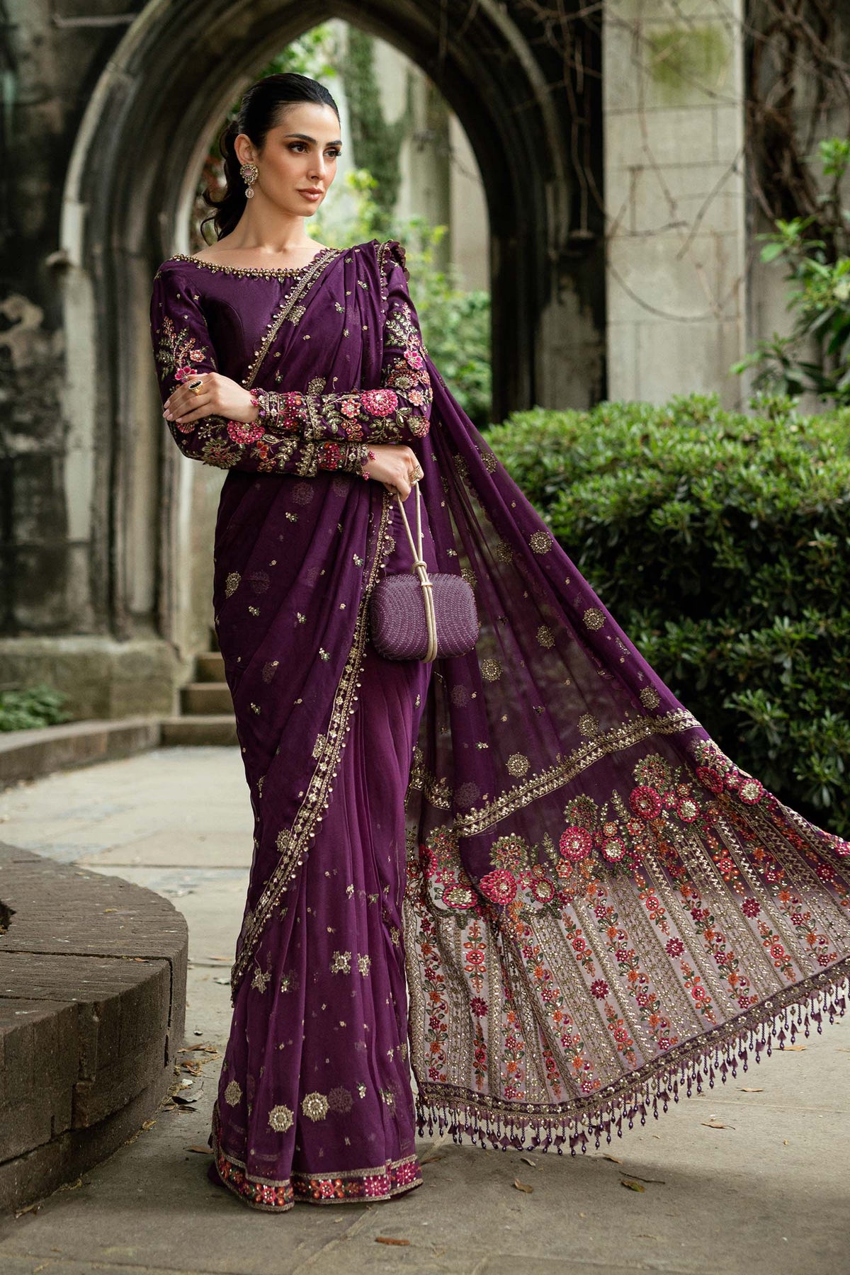 Maria B | Soiree Formals 25 | WF-09-01 by Maria B - Designer Dress - Type : Ladies Clothes - Available at Libayah - 100% Original 