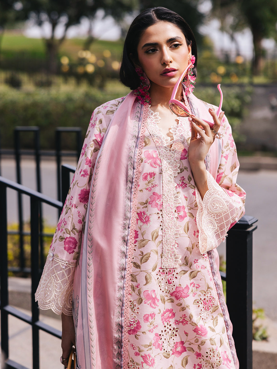 Mahnur | Broadway Luxury Lawn 25 | Lotus by Mahnur - Designer Dress - Type: Ladies Clothes - Available at Libayah - 100% Original