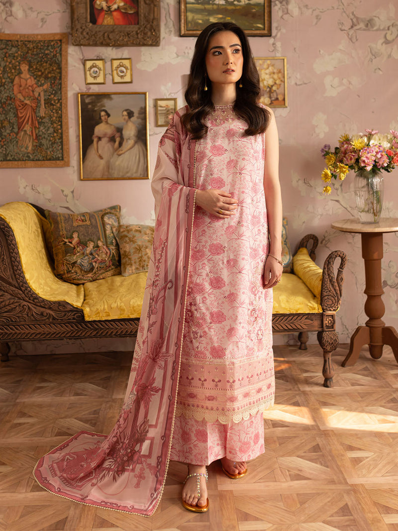 Mahnur | Leila Printkari Edit 25 | LP - 01 by Mahnur - Designer Dress - Type: Ladies Clothes - Available at Libayah - 100% Original