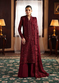 Gulaal | Evayna Embroidered Chiffon | Vezeen by Gulaal - Designer Dress  - Type : Ladies Clothes - Available at Libayah - 100% Original 