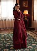 Gulaal | Evayna Embroidered Chiffon | Vezeen by Gulaal - Designer Dress  - Type : Ladies Clothes - Available at Libayah - 100% Original 
