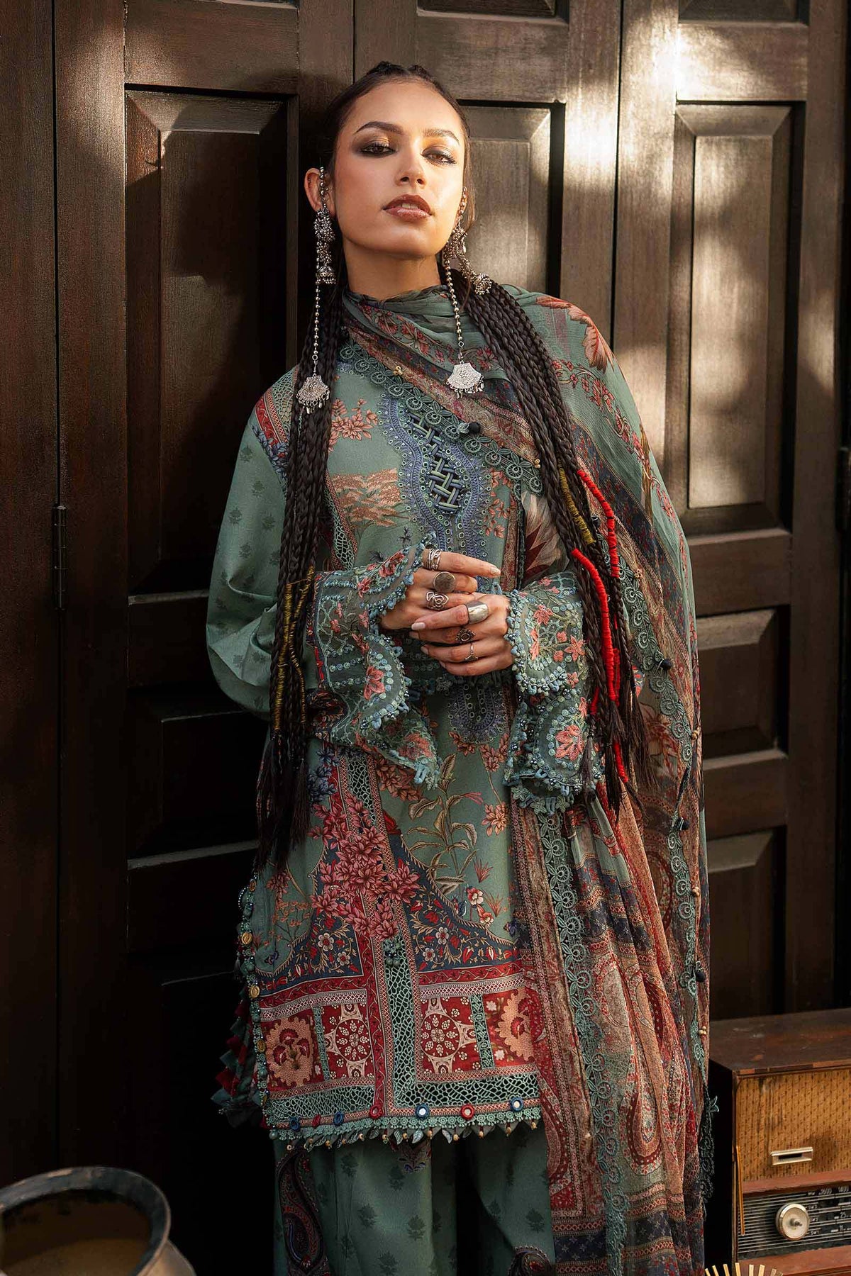 Maria B | M Prints Winter Fall 2026 | MPT-3102-A by Maria B - Designer Dress  - Type : Ladies Clothes - Available at Libayah - 100% Original 
