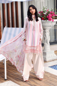 Maria B | M Prints 26 | MPT-3002-A by Maria B - Designer Dress  - Type : Ladies Clothes - Available at Libayah - 100% Original 