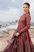 Maria B | M Prints 23 |  MPT-2302-B by Maria B - Designer Dress  - Type : Ladies Clothes - Available at Libayah - 100% Original 