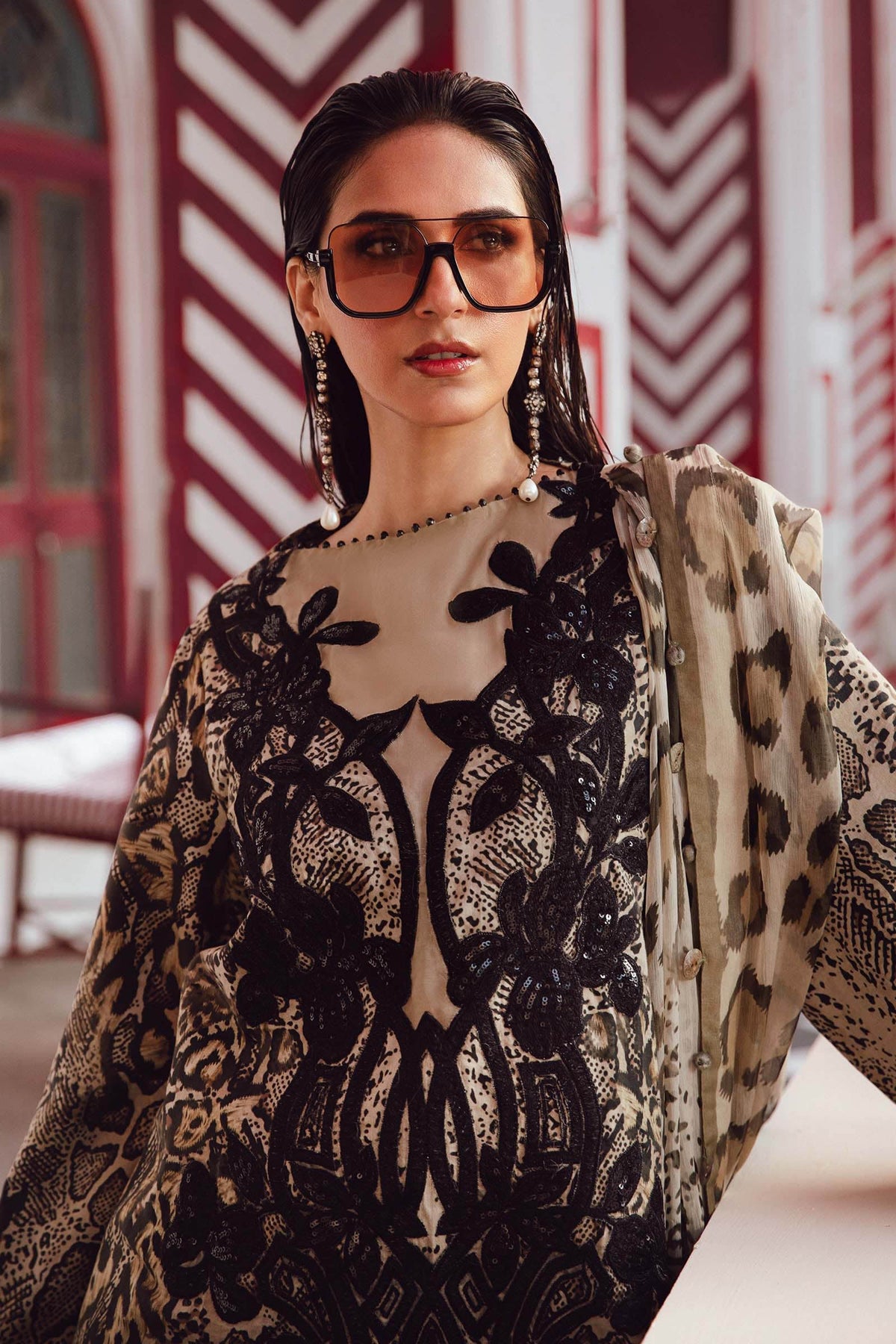 Maria B | M Prints Winter 25 | MPT-2702-B