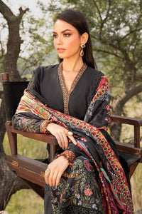 Maria B | M Prints Winter 24 | MPT-2402-B by Maria B - Designer Dress  - Type : Ladies Clothes - Available at Libayah - 100% Original 