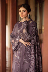 Maria B | Winter Luxe 24 | Velvet DL-1202 by Maria B - Designer Dress  - Type : Ladies Clothes - Available at Libayah - 100% Original 