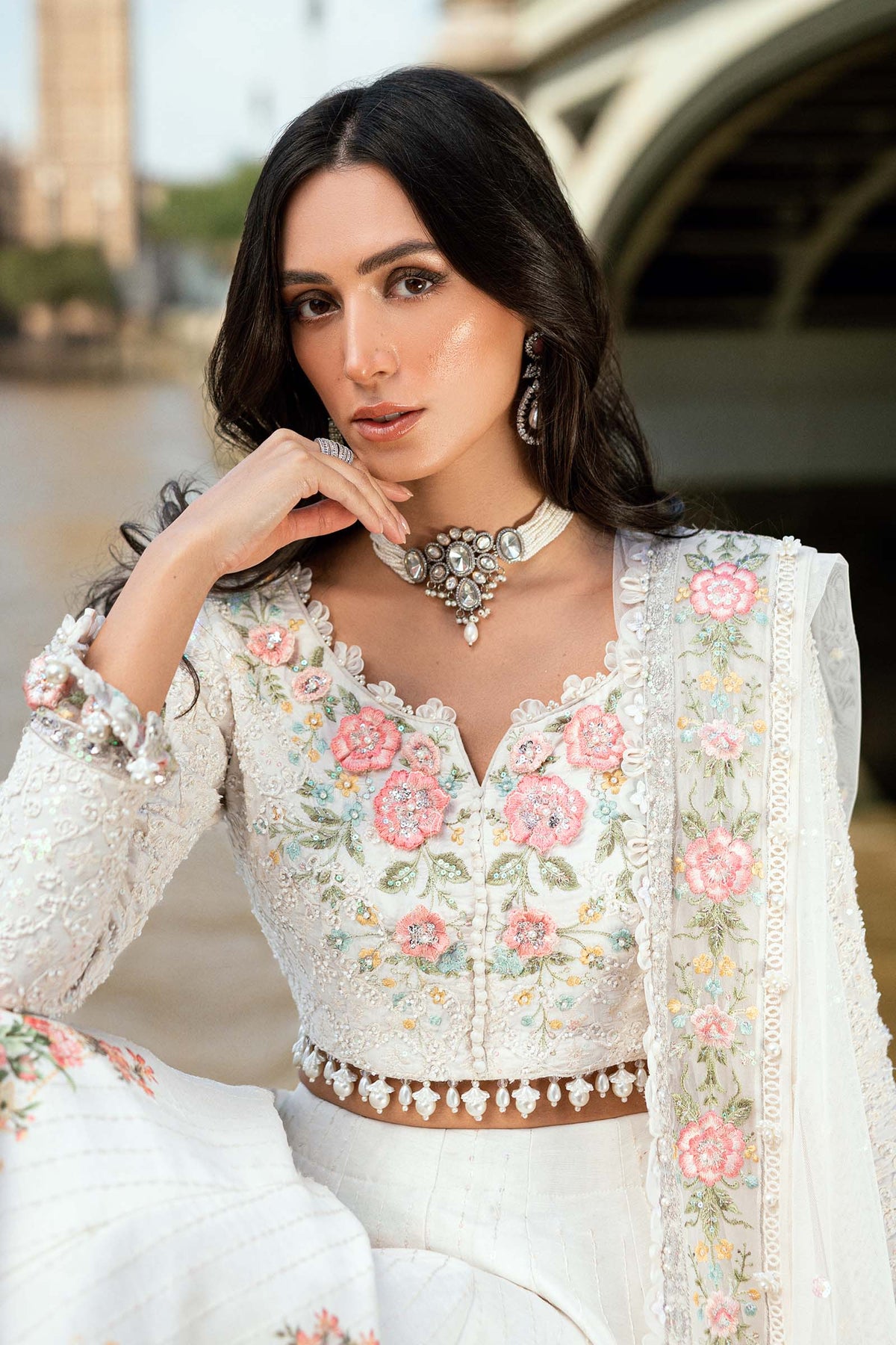 Maria B | Soiree Formals 25 | WF-09-02 by Maria B - Designer Dress - Type : Ladies Clothes - Available at Libayah - 100% Original 