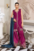 Maria B | Chiffon Formals 25 | MPC-25-102 by Maria B - Designer Dress  - Type : Ladies Clothes - Available at Libayah - 100% Original 