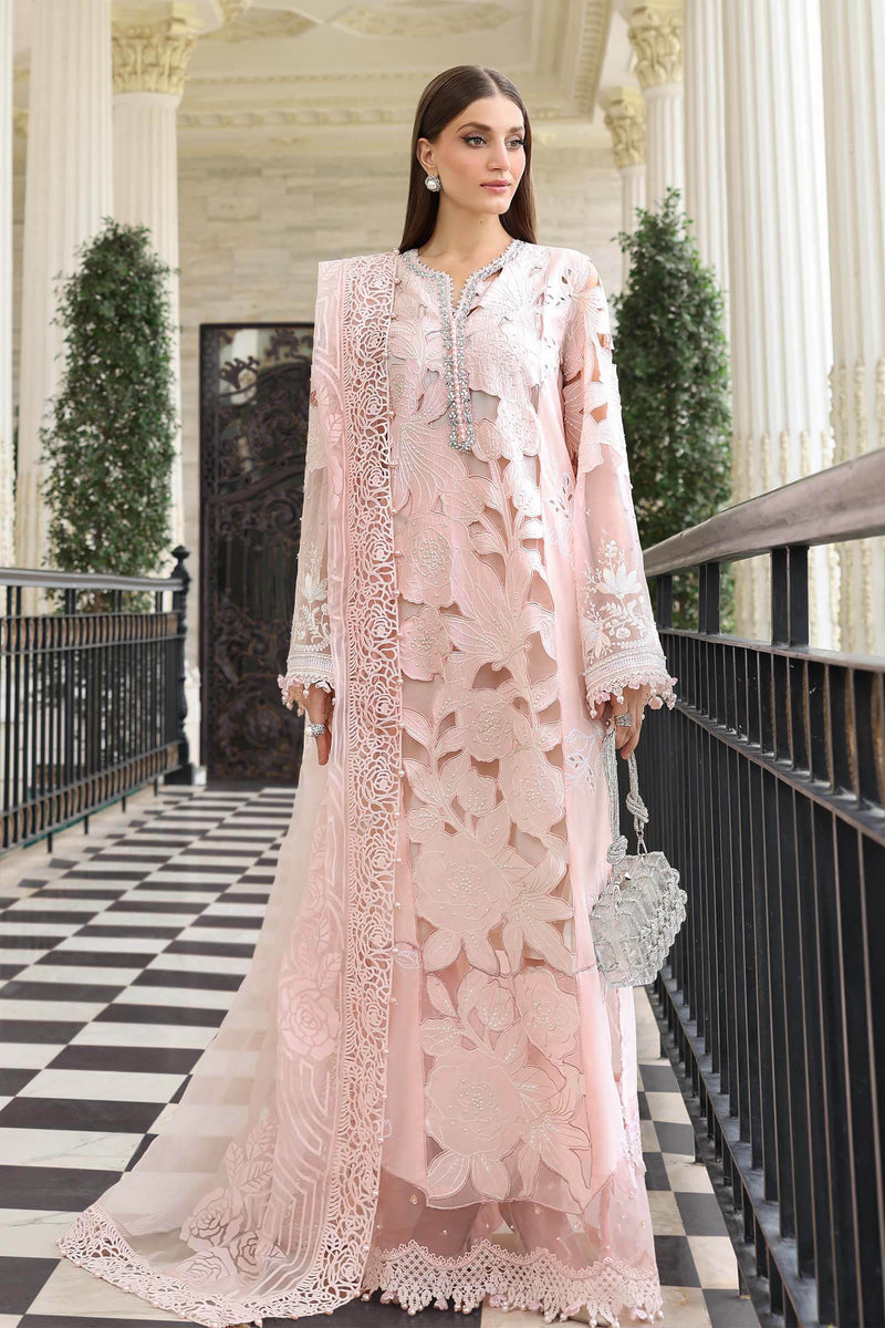 Maria B | luxury Lawn 26 | EL-26-02 by Maria B - Designer Dress  - Type : Ladies Clothes - Available at Libayah - 100% Original 