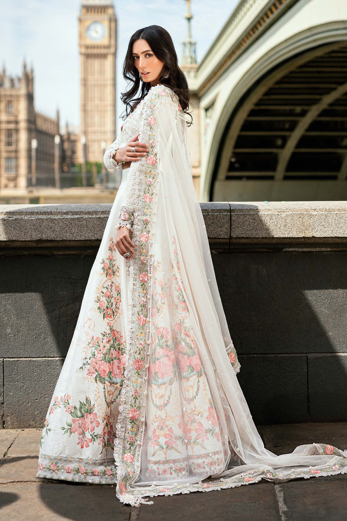 Maria B | Soiree Formals 25 | WF-09-02 by Maria B - Designer Dress - Type : Ladies Clothes - Available at Libayah - 100% Original 