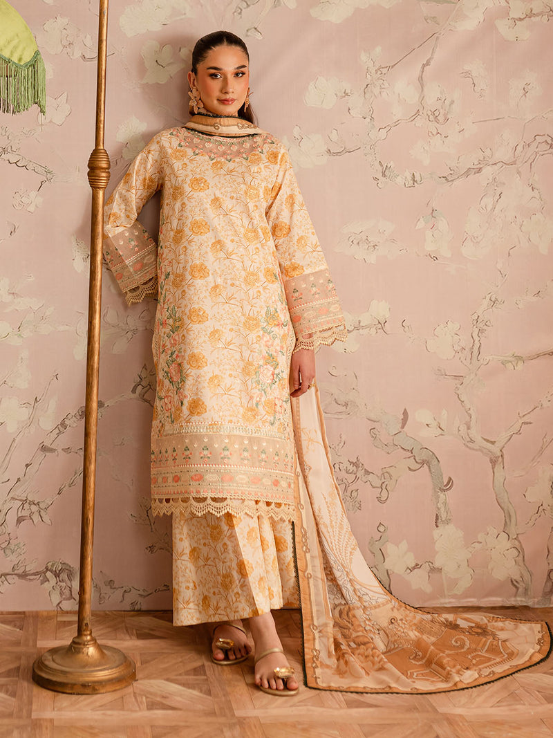 Mahnur | Leila Printkari Edit 25 | LP - 02 by Mahnur - Designer Dress - Type: Ladies Clothes - Available at Libayah - 100% Original