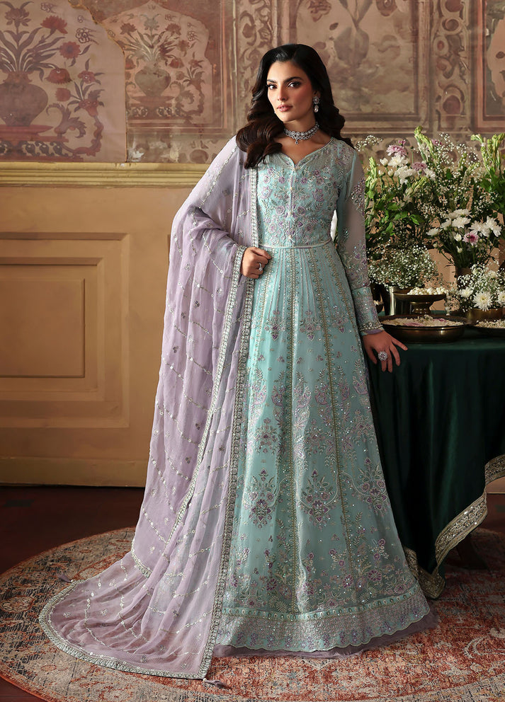 Gulaal | Evayna Embroidered Chiffon | Delina by Gulaal - Designer Dress  - Type : Ladies Clothes - Available at Libayah - 100% Original 