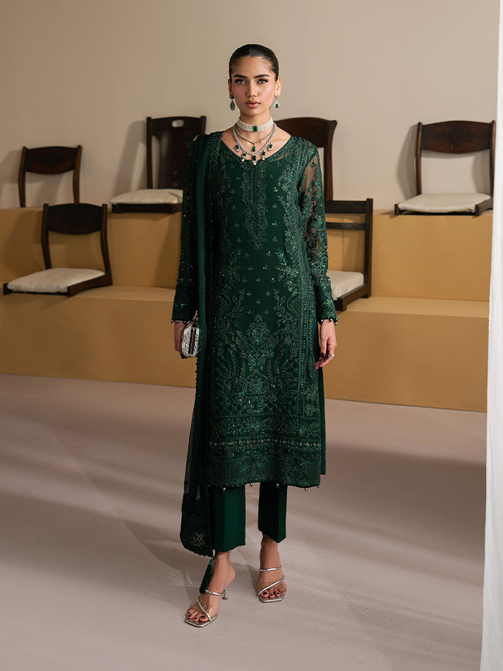 Gulaal | Ayla Luxury Chiffon | Aeva by Gulaal - Designer Dress  - Type : Ladies Clothes - Available at Libayah - 100% Original 