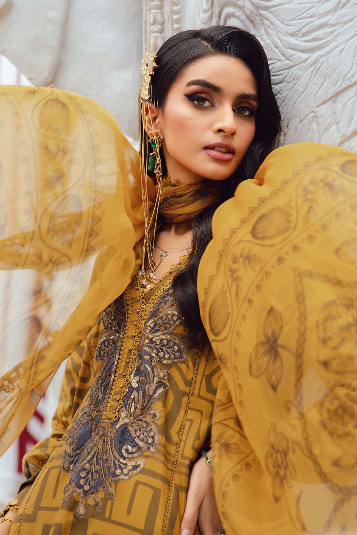 Maria B | M Prints Winter 25 | MPT-2703-A