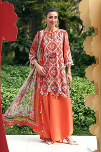 Maria B | M Prints 26 | MPT-3003-A by Maria B - Designer Dress  - Type : Ladies Clothes - Available at Libayah - 100% Original 