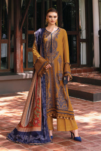 Maria B | M Prints Winter 25 | MPT-2803-A by Maria B - Designer Dress  - Type : Ladies Clothes - Available at Libayah - 100% Original 