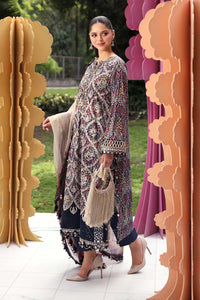 Maria B | M Prints 26 | MPT-3003-B by Maria B - Designer Dress  - Type : Ladies Clothes - Available at Libayah - 100% Original 