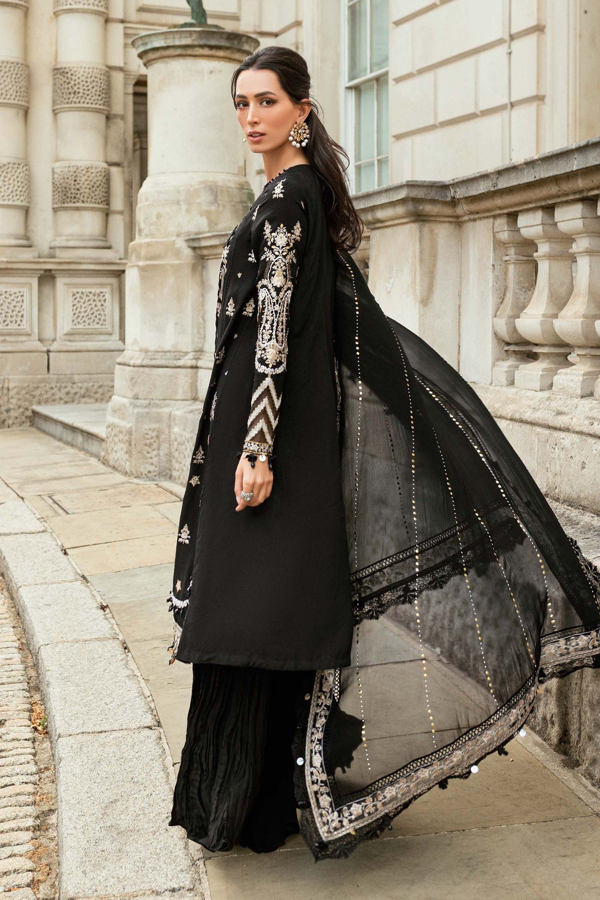 Maria B | Soiree Formals 25 | WF-09-03 by Maria B - Designer Dress - Type : Ladies Clothes - Available at Libayah - 100% Original 