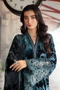 Maria B | Winter Luxe 24 | Velvet DL-1203 by Maria B - Designer Dress  - Type : Ladies Clothes - Available at Libayah - 100% Original 