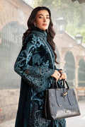 Maria B | Winter Luxe 24 | Velvet DL-1203 by Maria B - Designer Dress  - Type : Ladies Clothes - Available at Libayah - 100% Original 